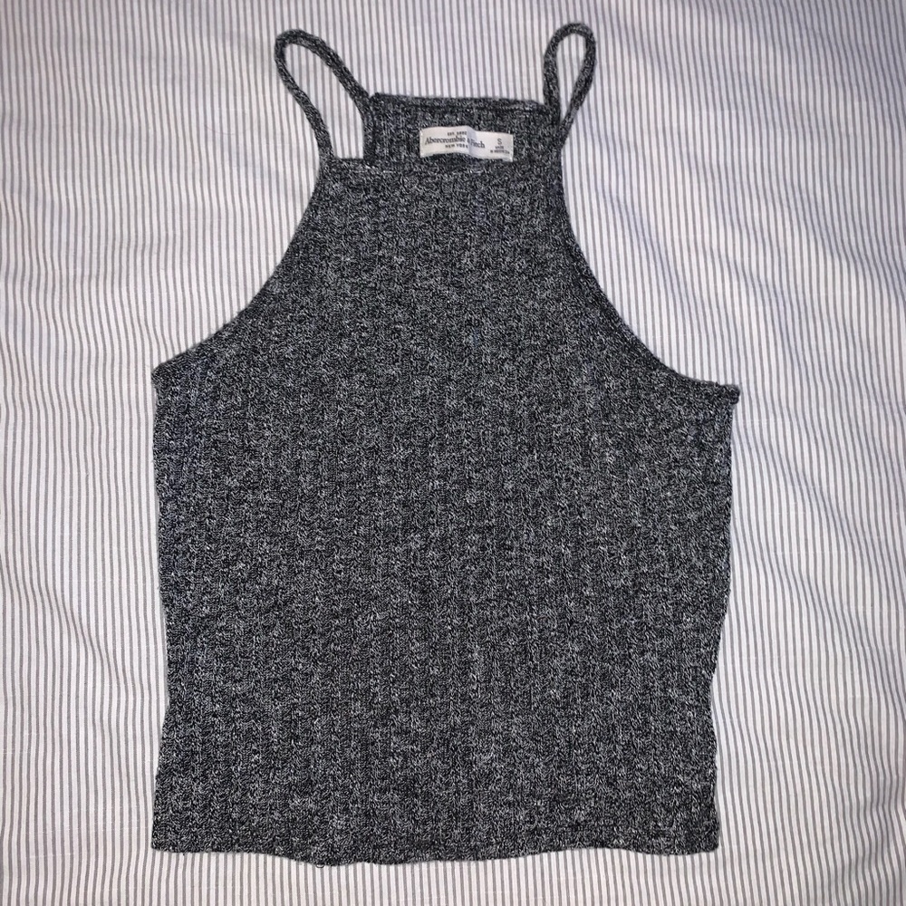 SALT AND PEPPER HEM TANK TOP